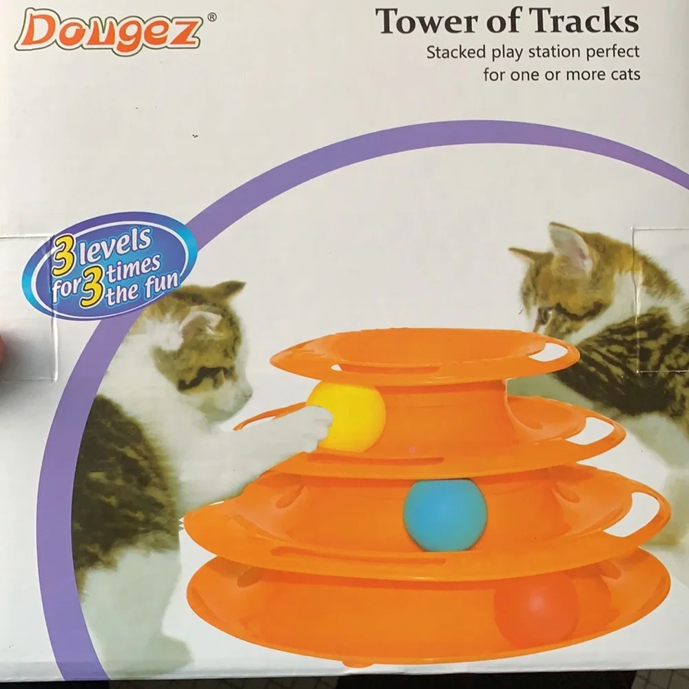 Dougez 3 Levels Pet Cat Toy